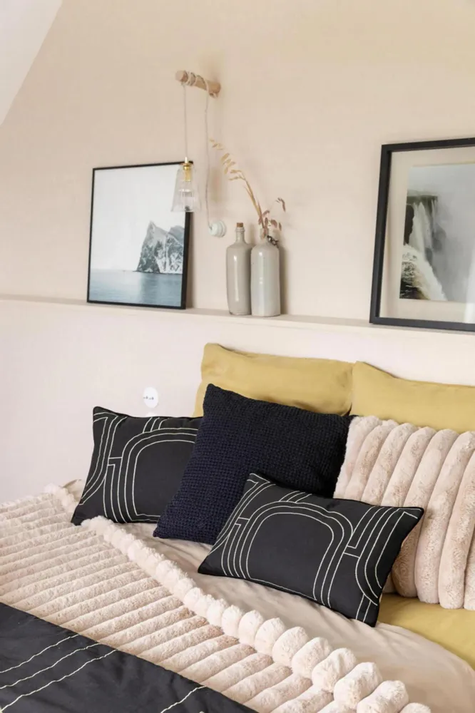 Cushions - Cushion Jaden Caviar 40 X 65 - MAISON VIVARAISE - SDE VIVARAISE WINKLER