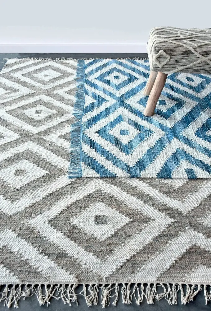 Rugs - Rug Soraya Bleu 160 X 230 - MAISON VIVARAISE - SDE VIVARAISE WINKLER