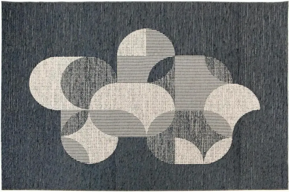 Tapis - Tapis Anaya outdoor Pétrole 200 x 290 - MAISON VIVARAISE - SDE VIVARAISE WINKLER
