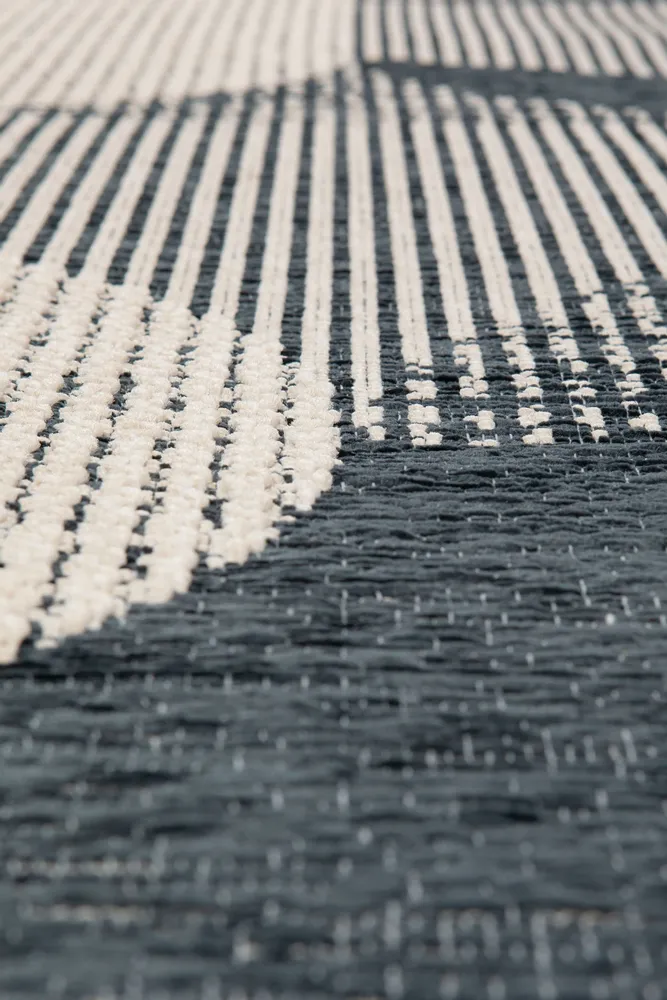 Tapis - Tapis Anaya outdoor Pétrole 200 x 290 - MAISON VIVARAISE - SDE VIVARAISE WINKLER