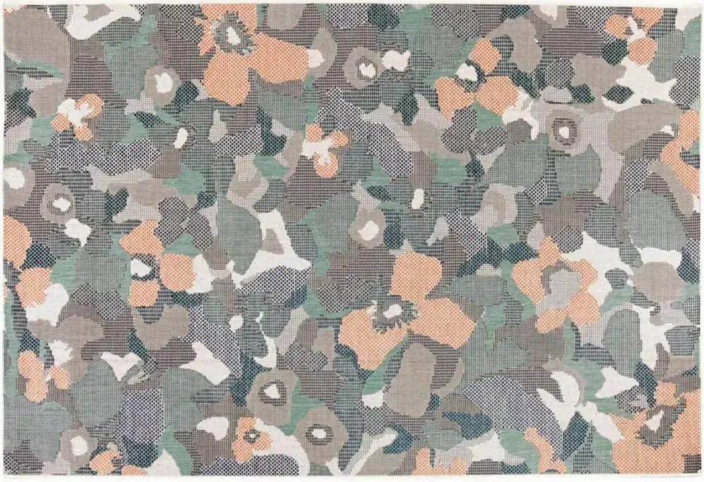 Tapis - Tapis Jaya outdoor Multico 160 x 230 - MAISON VIVARAISE - SDE VIVARAISE WINKLER