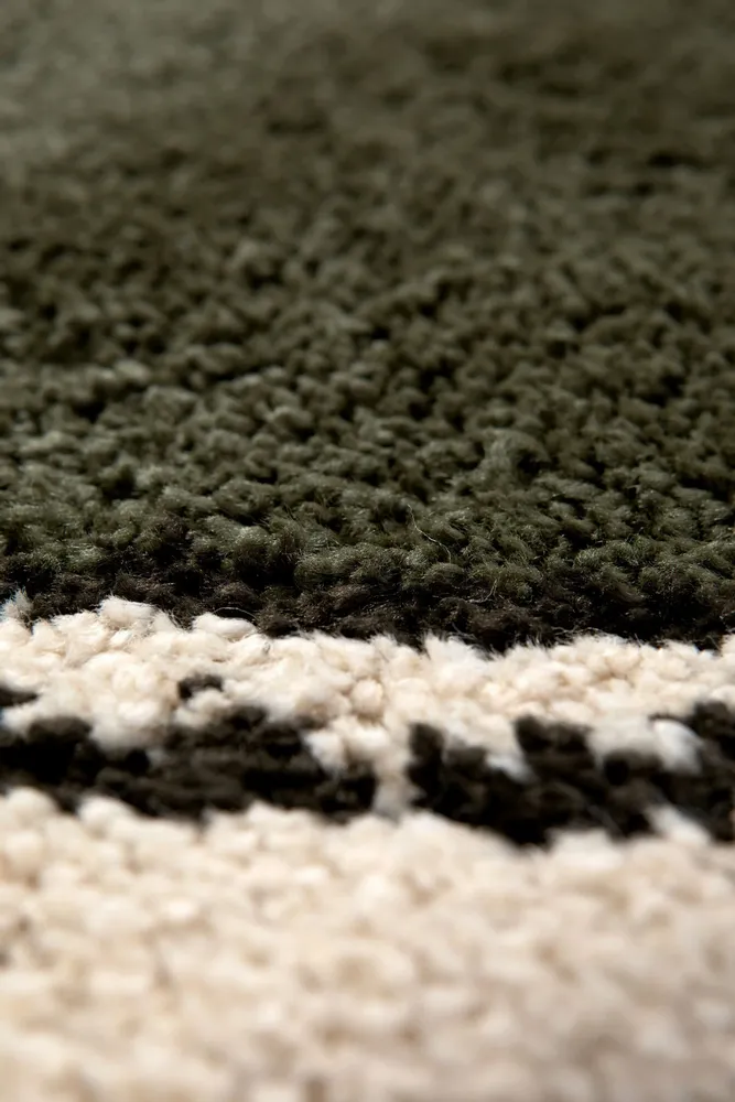Tapis - Tapis Many Olive diamètre 160 cm - MAISON VIVARAISE - SDE VIVARAISE WINKLER