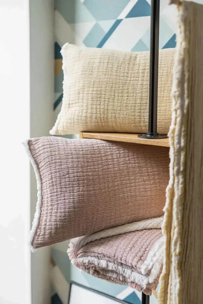 Coussins - Coussin Emilio Terracotta 45 x 45 - MAISON VIVARAISE - SDE VIVARAISE WINKLER