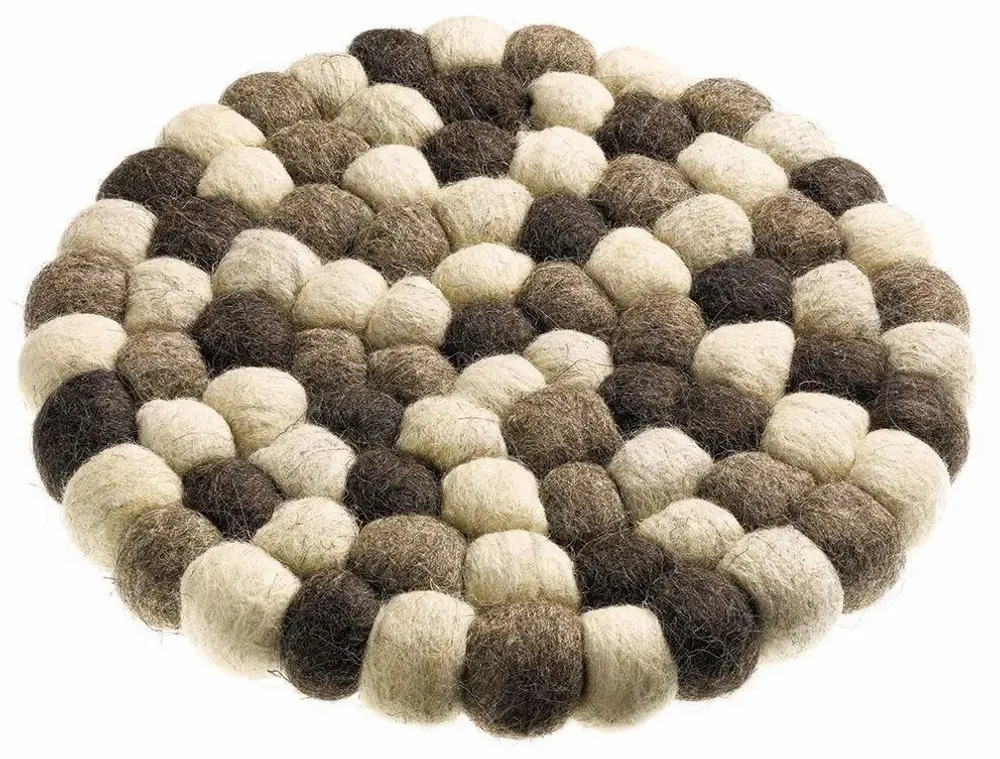 Dessous de plat - Dessous de plat Brian recyclé Naturel brun Diamètre 20 - MAISON VIVARAISE - SDE VIVARAISE WINKLER