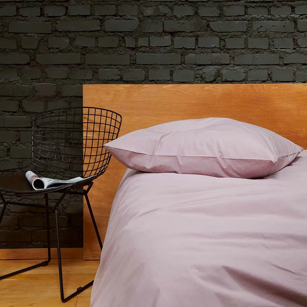 Bed linens - Céleste duvet cover Poivre rose 240 X 260 - LA CERISE SUR LE GATEAU