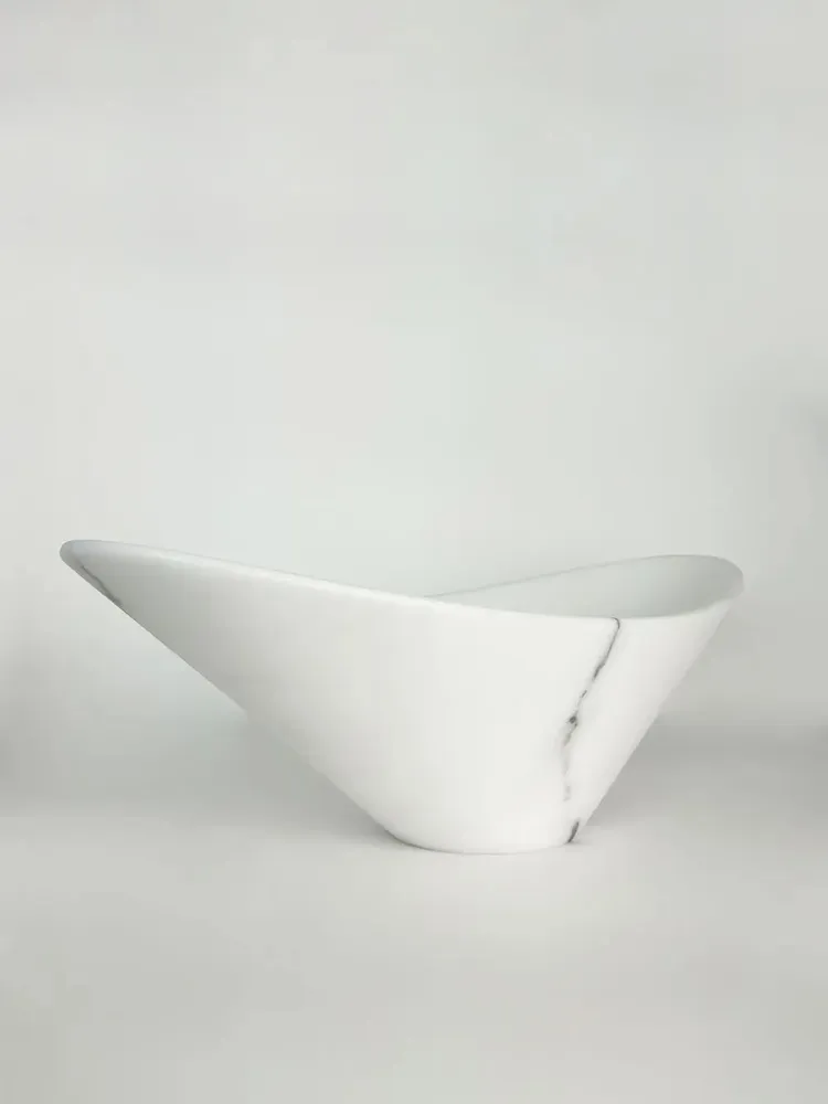 Design objects - AEOLUS – Marble wine bucket - Designed by McGannon Saad - PISTORE MARMI
