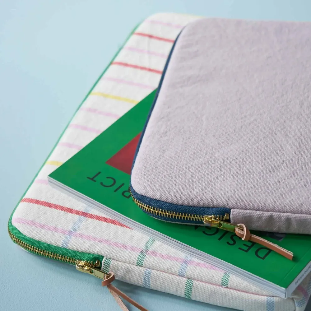 Clutches - Laptop Sleeve Iona Poivre rose 13-14"" - LA CERISE SUR LE GATEAU