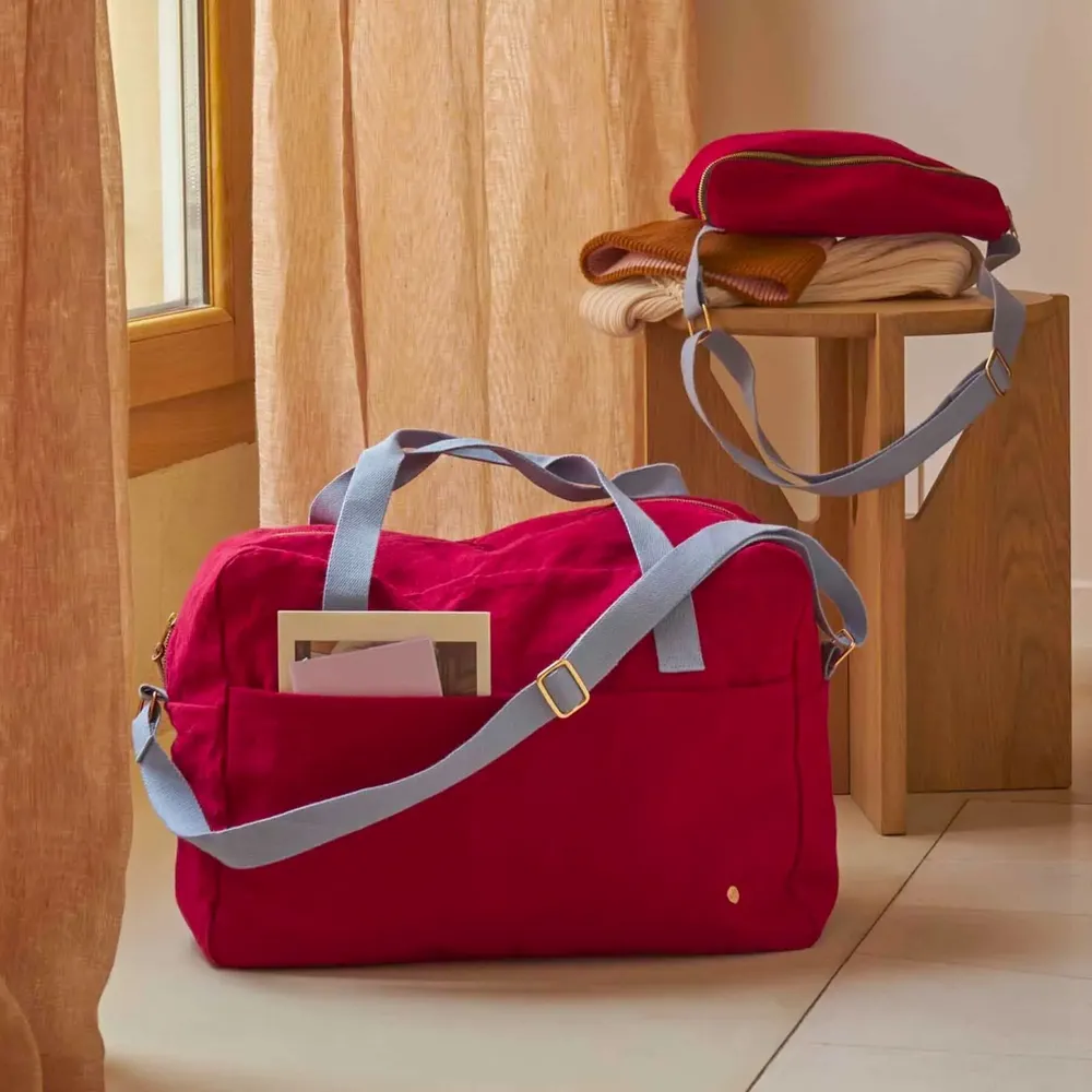 Bags and totes - Iona Travel Bag Cherry 30 X 42 X 20 - LA CERISE SUR LE GATEAU