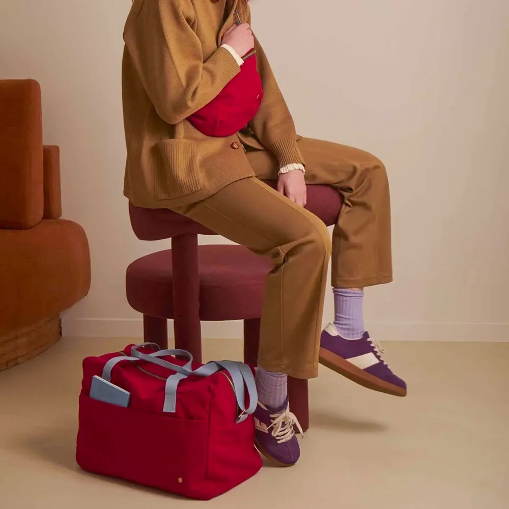 Bags and totes - Iona Travel Bag Cherry 30 X 42 X 20 - LA CERISE SUR LE GATEAU