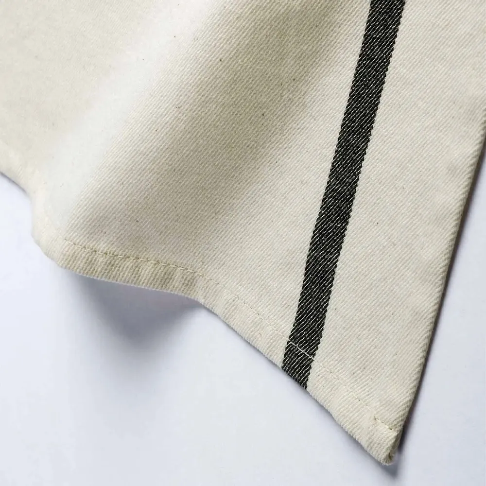 Dish towels - Charlotte Tea Towel Écru 70 X 50 - LA CERISE SUR LE GATEAU