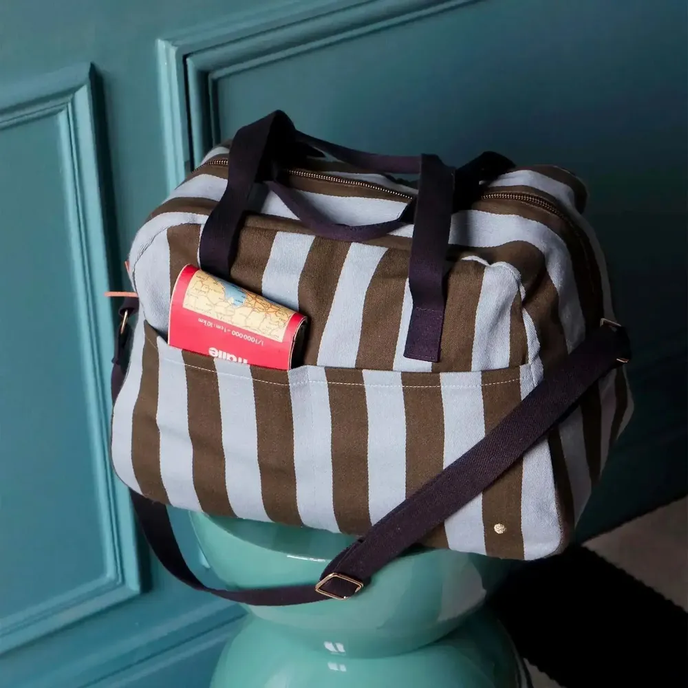 Sacs et cabas - Sac voyage Rita Matcha 30 x 42 x 20 - LA CERISE SUR LE GATEAU
