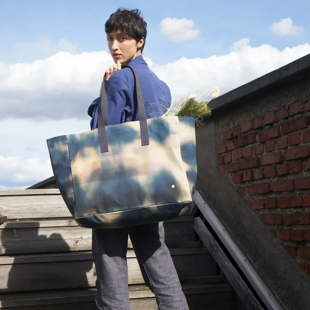 Sacs et cabas - Sac cabas Iona Sasha Multicolore 38 x 46 x 18 - LA CERISE SUR LE GATEAU