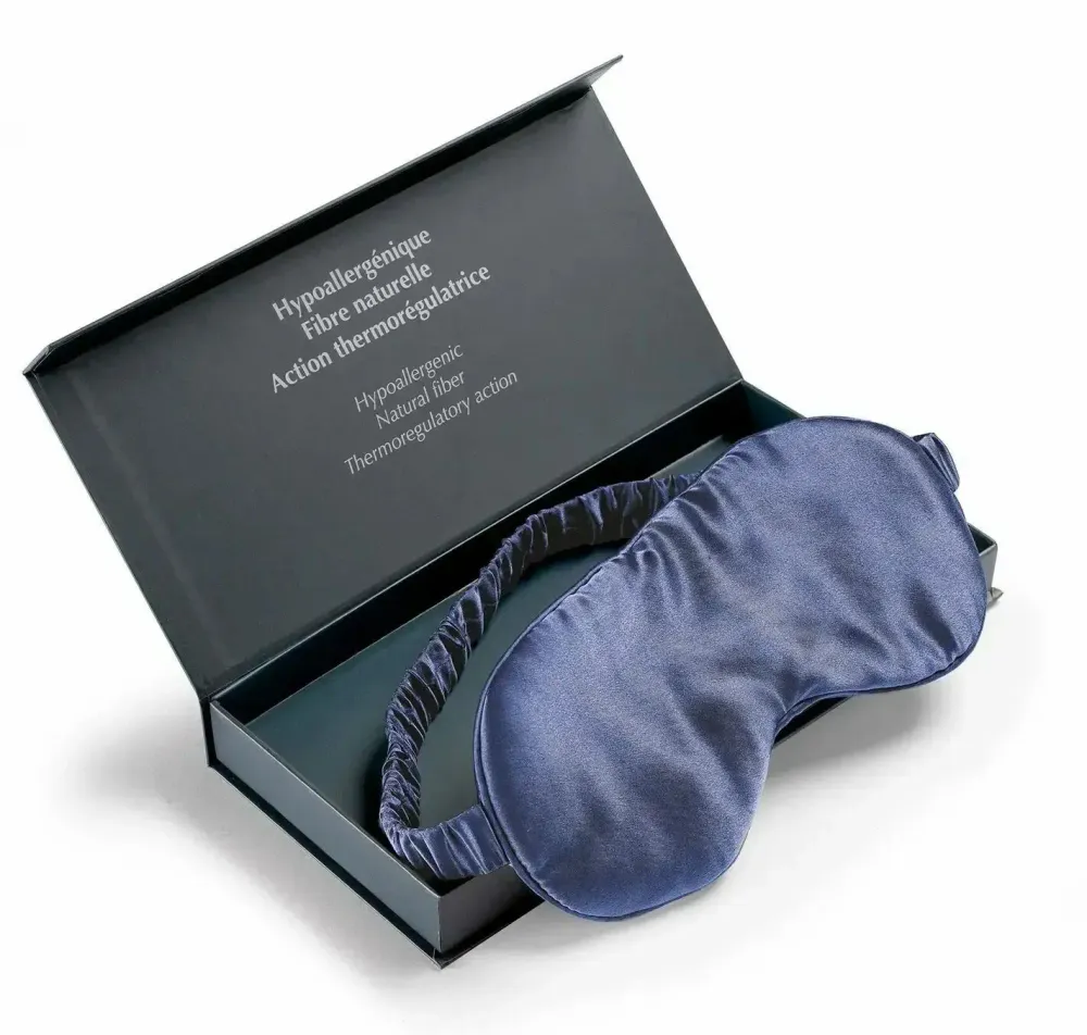 Vêtements de nuit - Masque de nuit Ashley Cobalt 9 x 23 - MAISON VIVARAISE - SDE VIVARAISE WINKLER