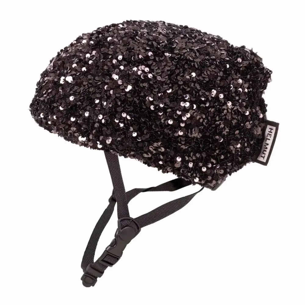 Chapeaux - Couvre-casque Big Sequins Noir – Adulte - HELMUT COVER