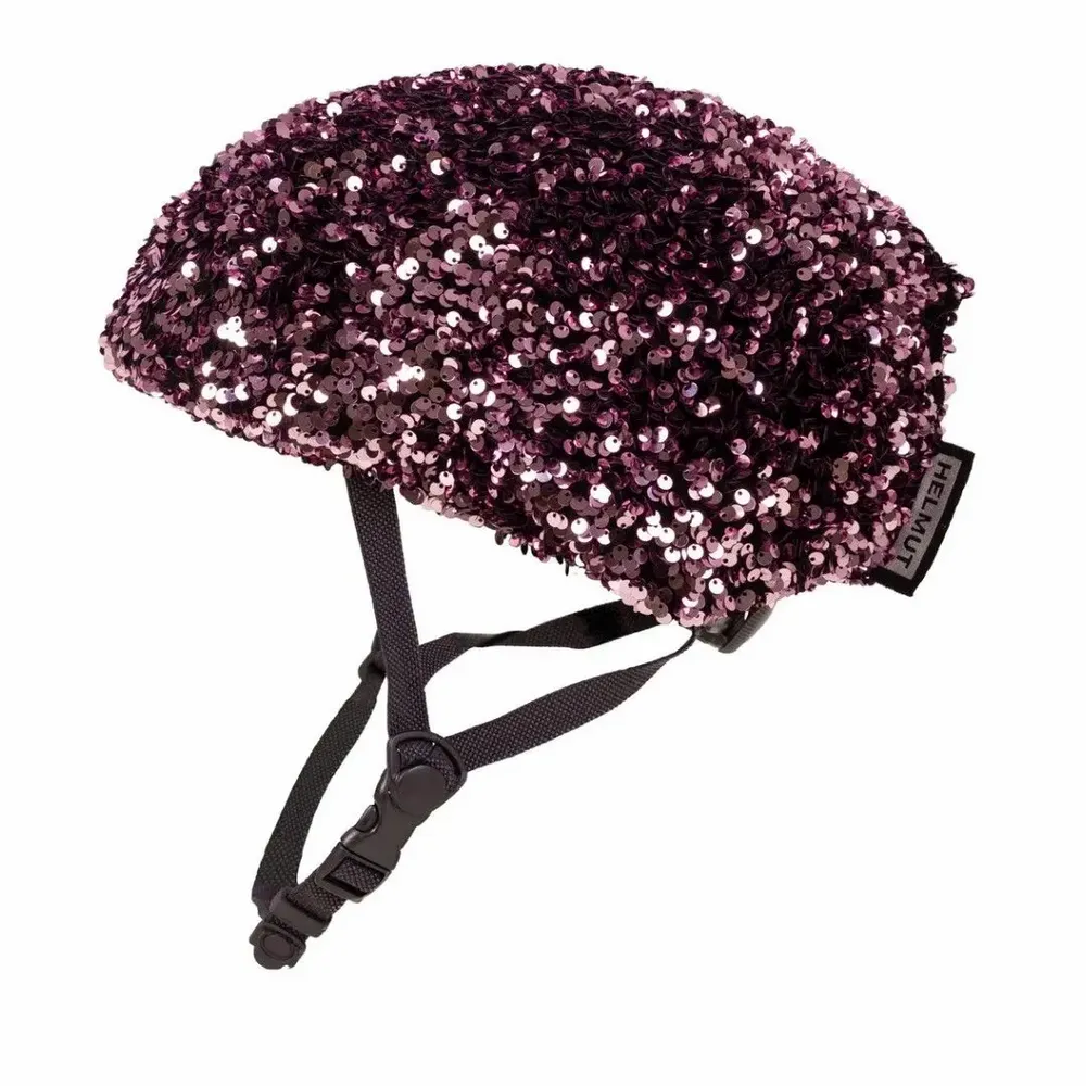 Chapeaux - Couvre-casque Big Sequins Rose – Adulte - HELMUT COVER