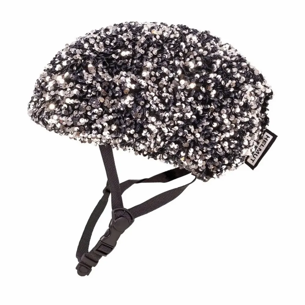 Chapeaux - Couvre-casque Big Sequins Argent – Adulte - HELMUT COVER