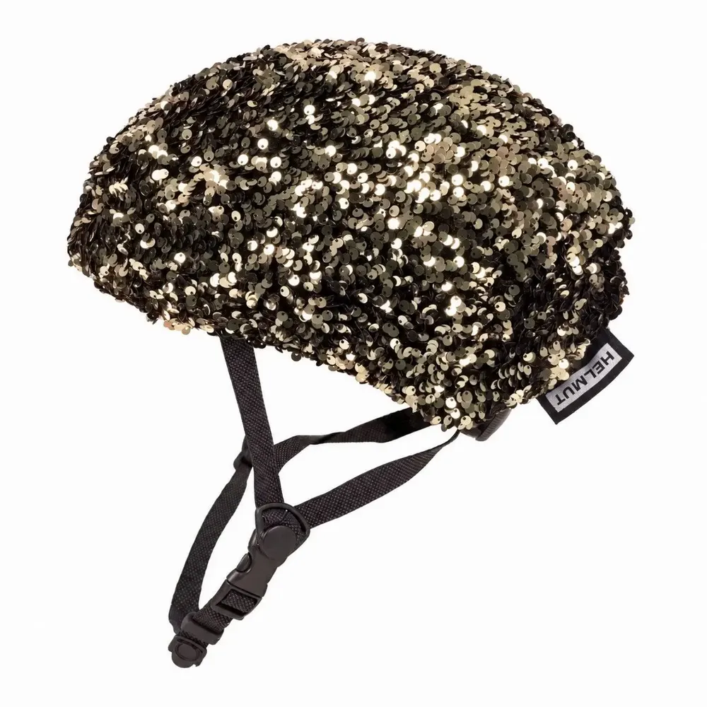 Accessoires enfants - Couvre-casque Big Sequins Bronze – Enfant - HELMUT COVER
