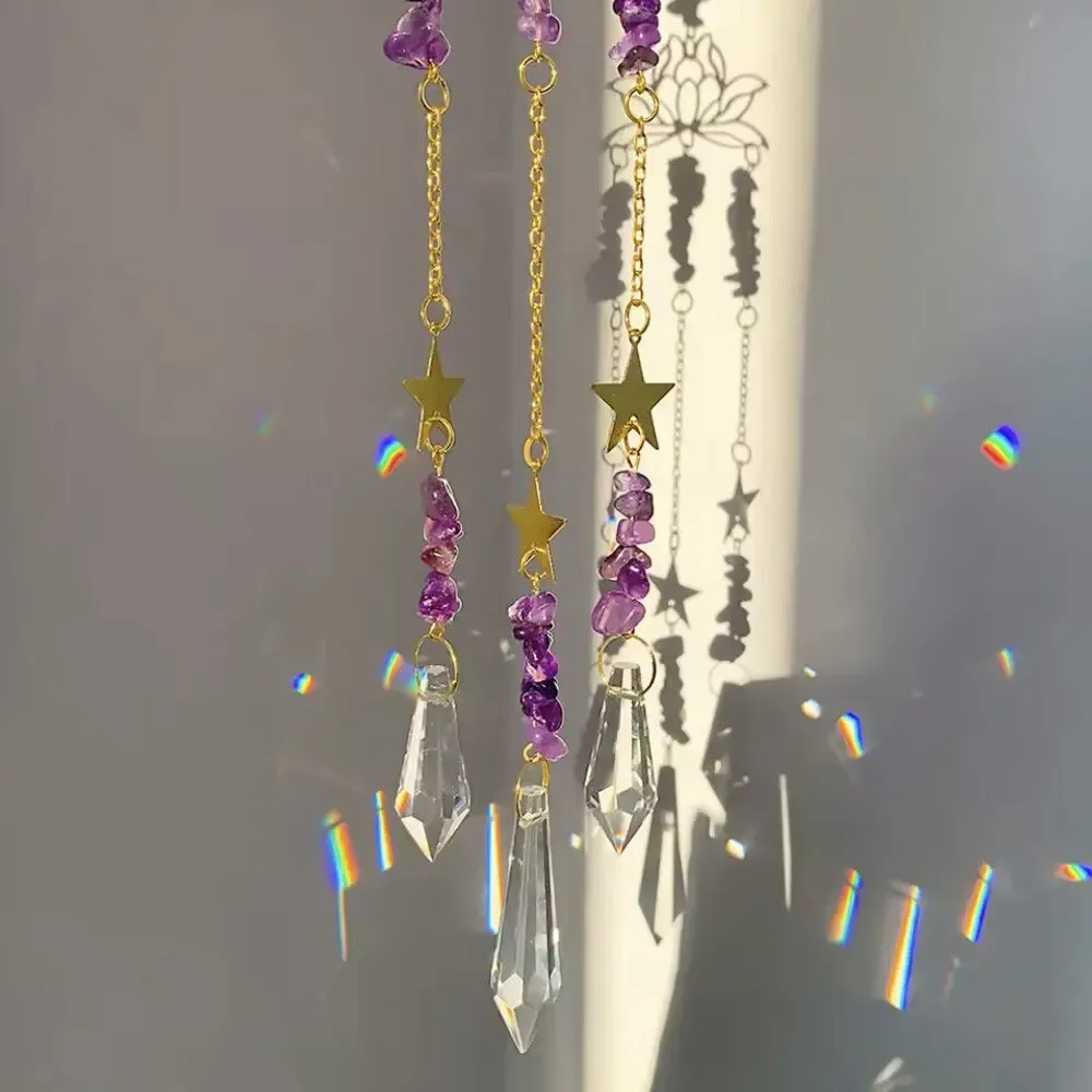 Design objects - Amethyst & Lotus suncatcher - MANDALASHOP