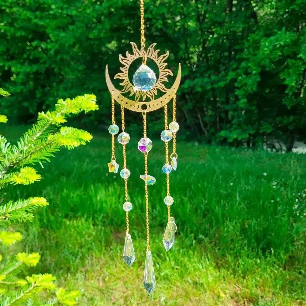 Gifts - Moon and Sun Suncatcher - MANDALASHOP