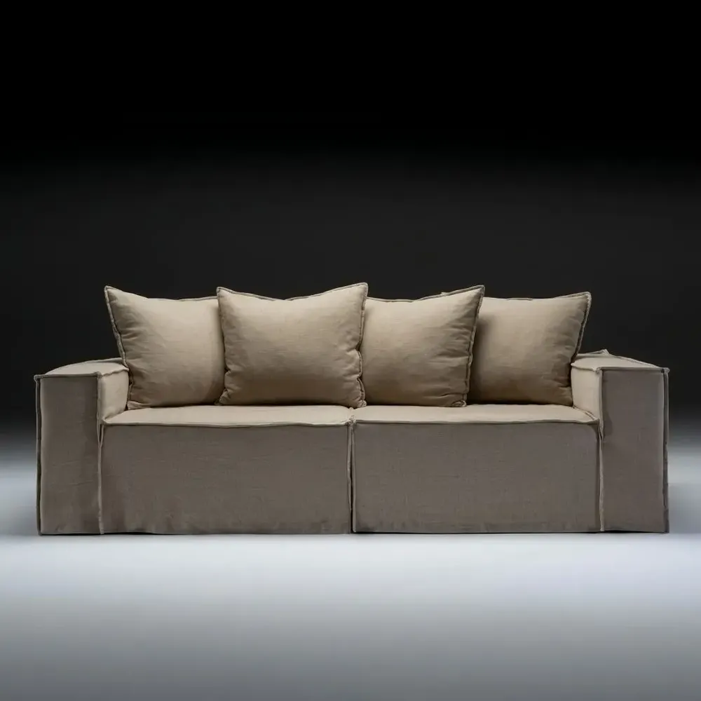 Sofas for hospitalities & contracts - Formentera | Removable cover modular Sofa - NOBLE CREACIONES