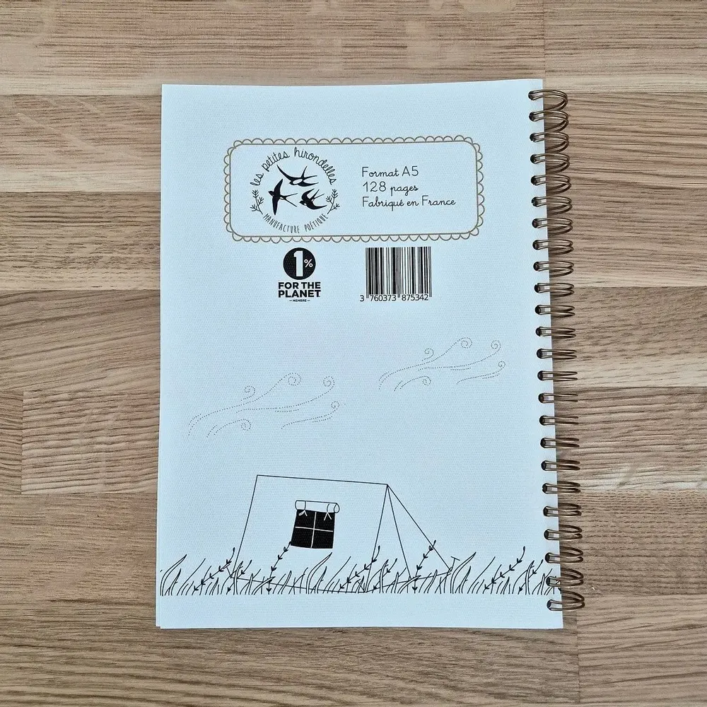 Papeterie bureau - Carnet d'aventures - A5 - LES PETITES HIRONDELLES