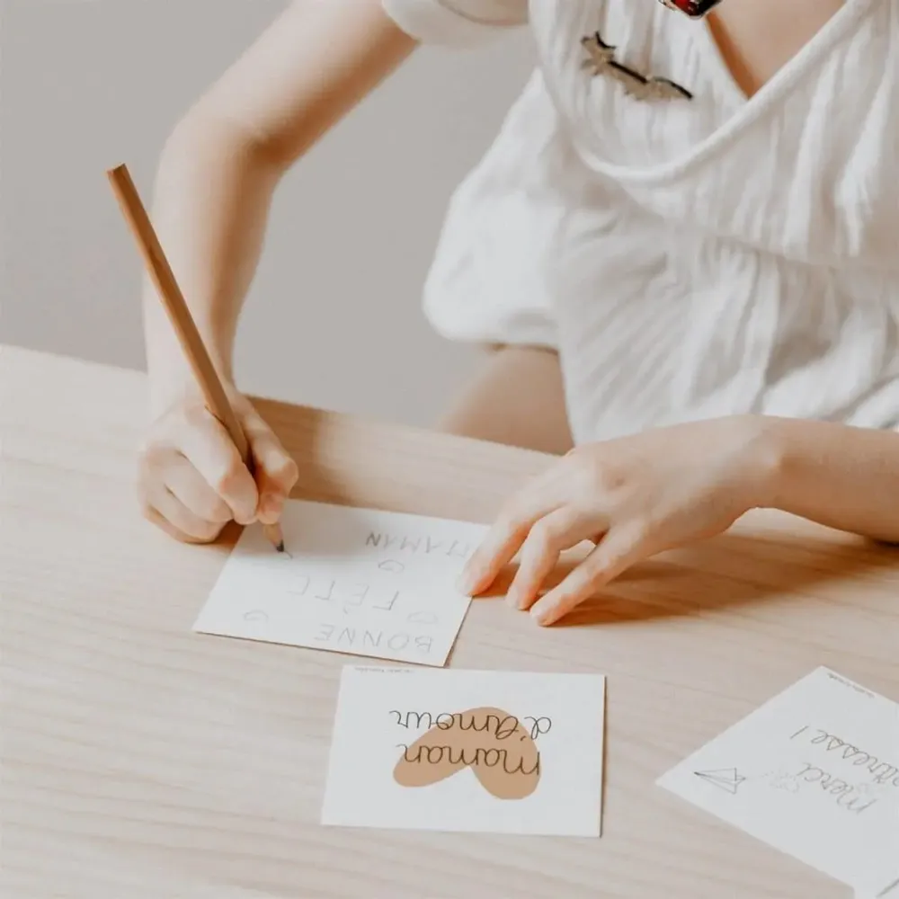 Stationery - Card & envelope - Lovely Mum - LES PETITES HIRONDELLES