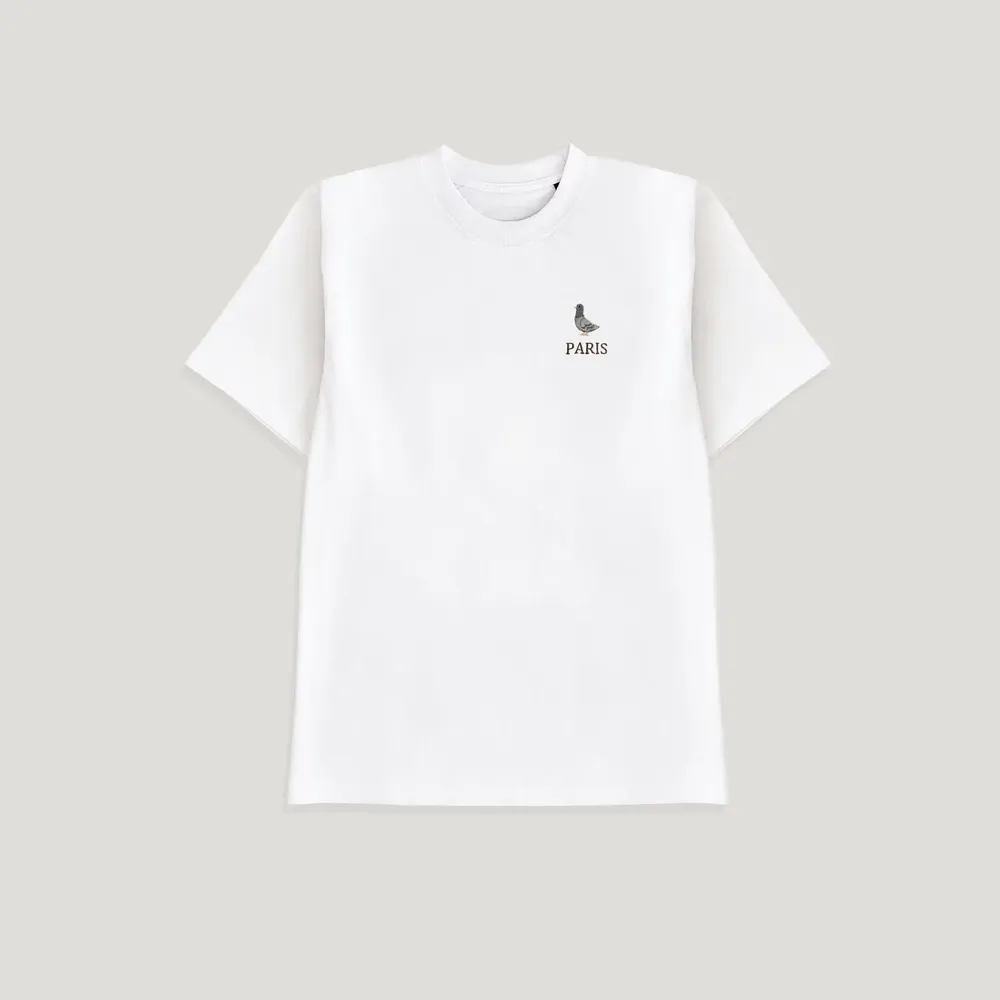 Prêt-à-porter - T-Shirt Pigeon - Brodé - STUDIO COT COT