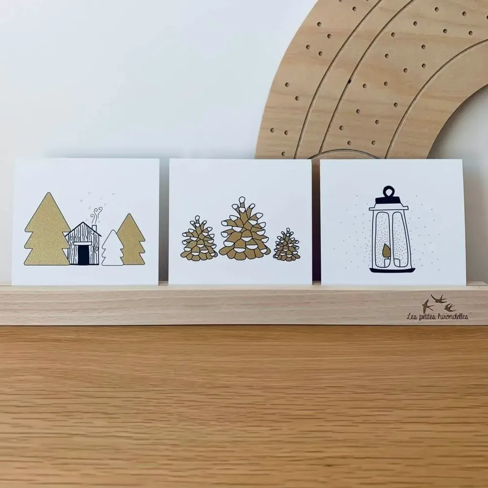 Stationery - Card & envelope - Cabin - LES PETITES HIRONDELLES