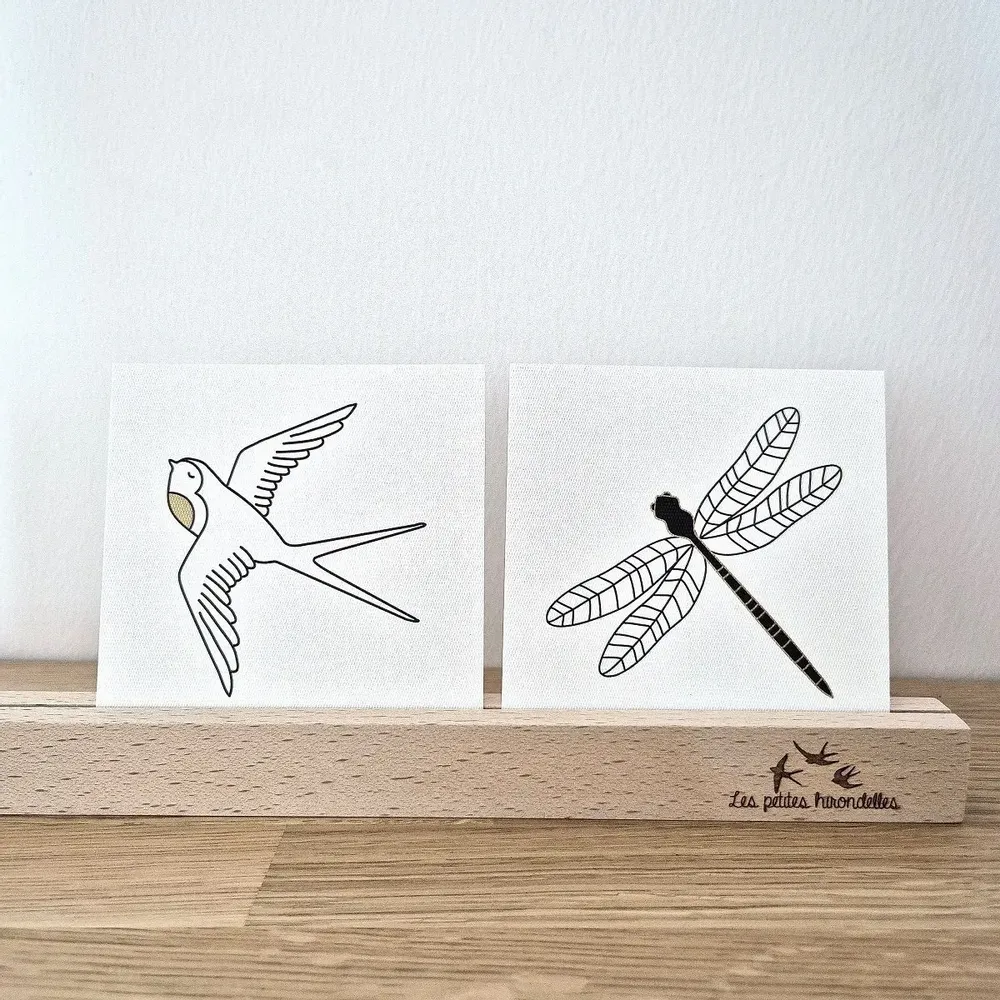 Papeterie bureau - Carte & enveloppe - L'hirondelle - LES PETITES HIRONDELLES
