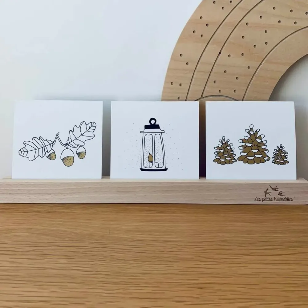 Papeterie bureau - Carte & enveloppe - Lanterne - LES PETITES HIRONDELLES