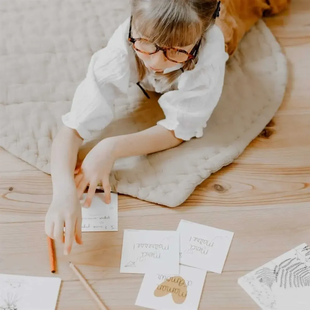 Papeterie bureau - Carte & enveloppe - Merci Maîtresse - LES PETITES HIRONDELLES