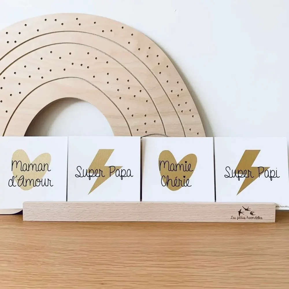 Papeterie bureau - Carte & enveloppe - Super Papa - LES PETITES HIRONDELLES