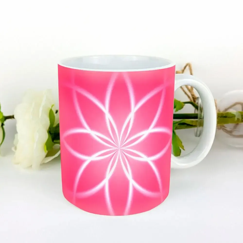 Cadeaux - Mug mandala pour une vie joyeuse et remplie - MANDALASHOP