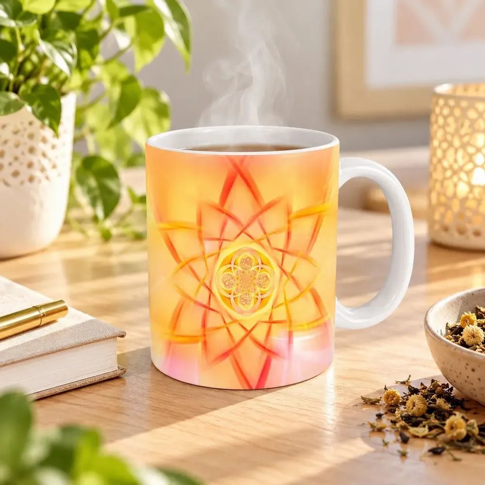 Cadeaux - Mug mandala pour retrouver ses amis spirituels - MANDALASHOP