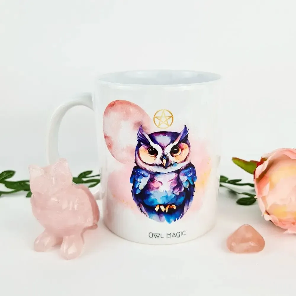 Cadeaux - Mug witchy magie de la chouette - Owl Magic - MANDALASHOP
