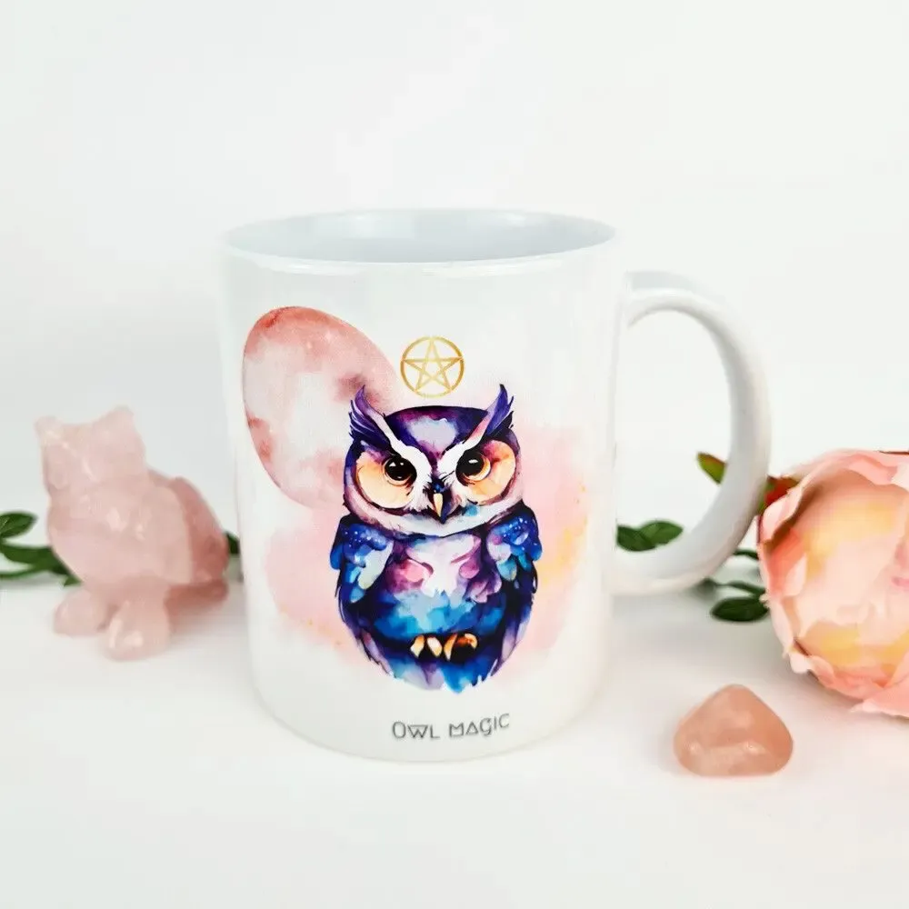 Cadeaux - Mug witchy magie de la chouette - Owl Magic - MANDALASHOP
