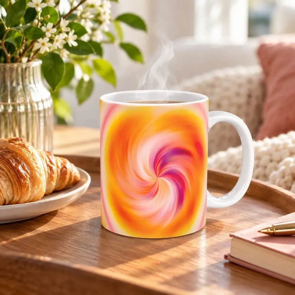 Cadeaux - Mug mandala de L'enthousiasme - MANDALASHOP
