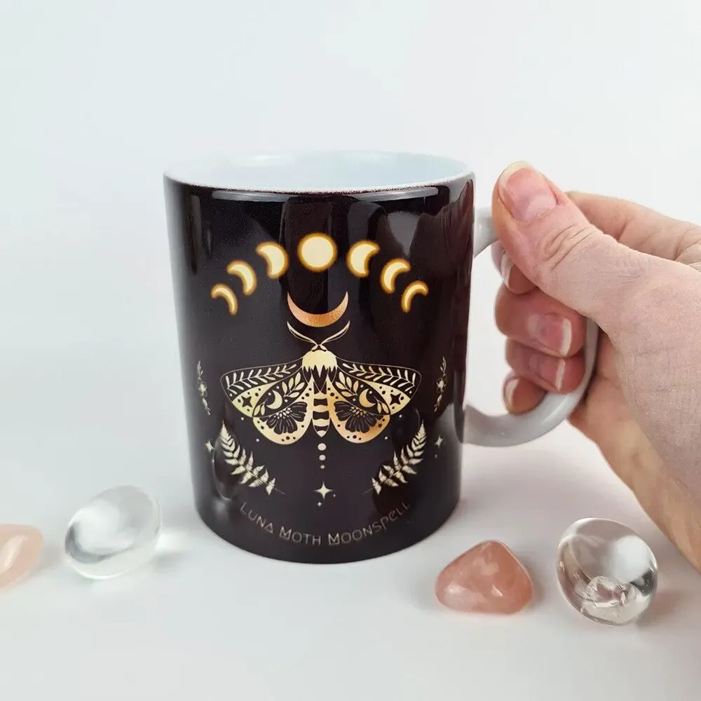 Cadeaux - Mug Papillon lune doré - MANDALASHOP