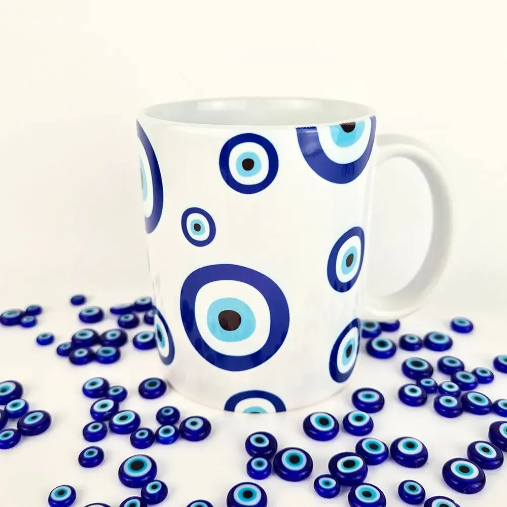 Cadeaux - Mug oeil bleu - MANDALASHOP