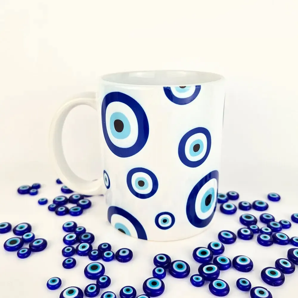 Cadeaux - Mug oeil bleu - MANDALASHOP