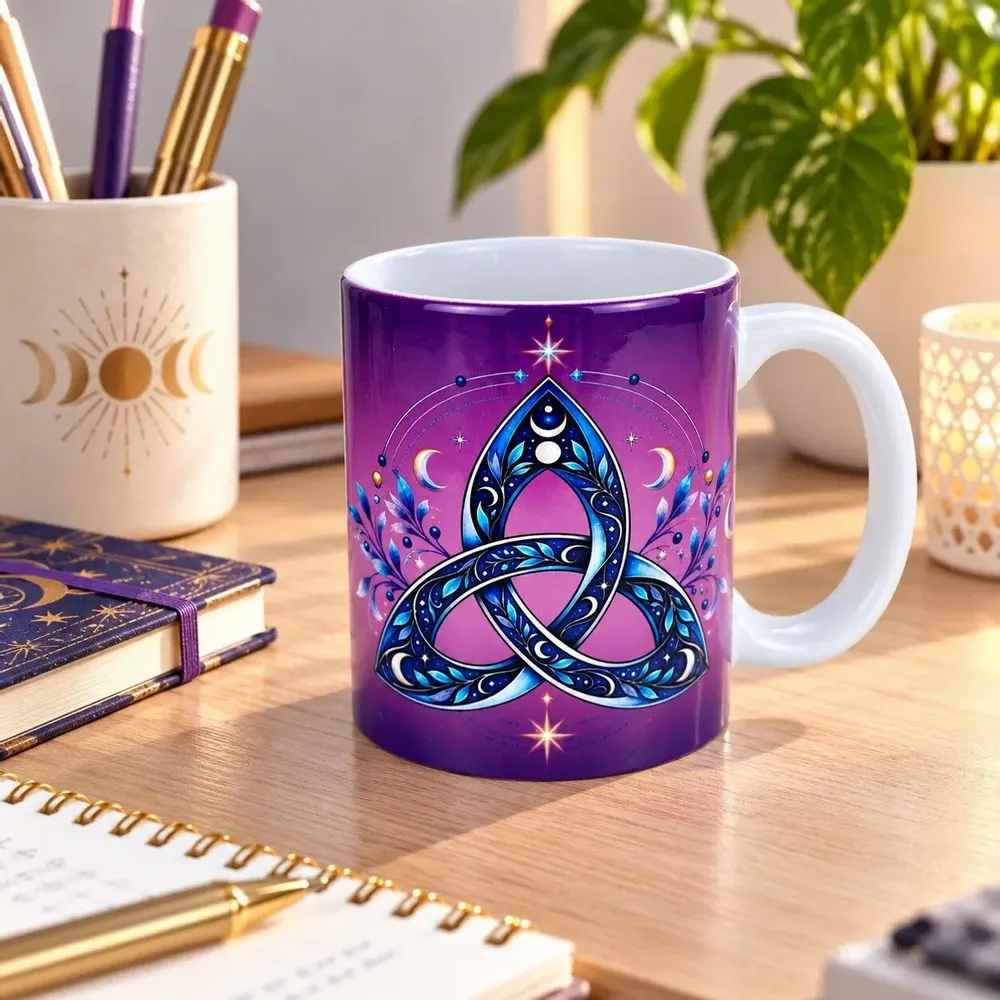 Cadeaux - Mug Triquetra Celtique - MANDALASHOP