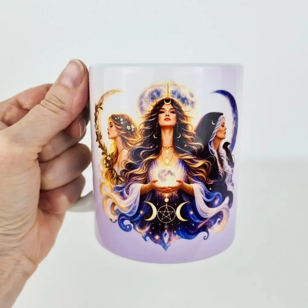Gifts - Mystical Triple Goddess Mug - MANDALASHOP