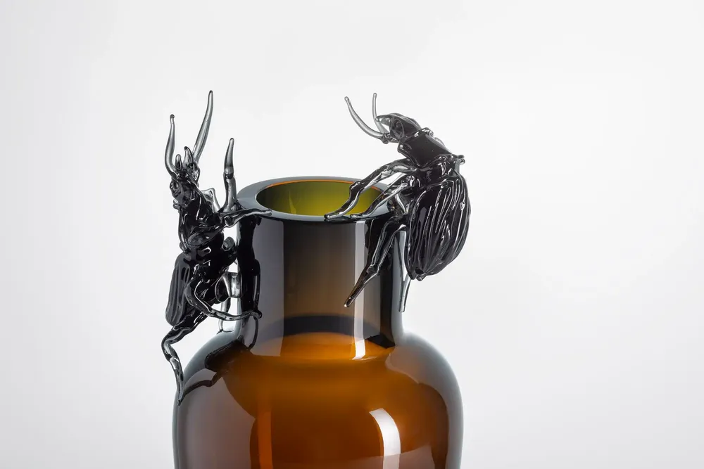 Vases - DARK CAVE ANIMALS VASES - FRANTISEK JUNGVIRT STUDIO