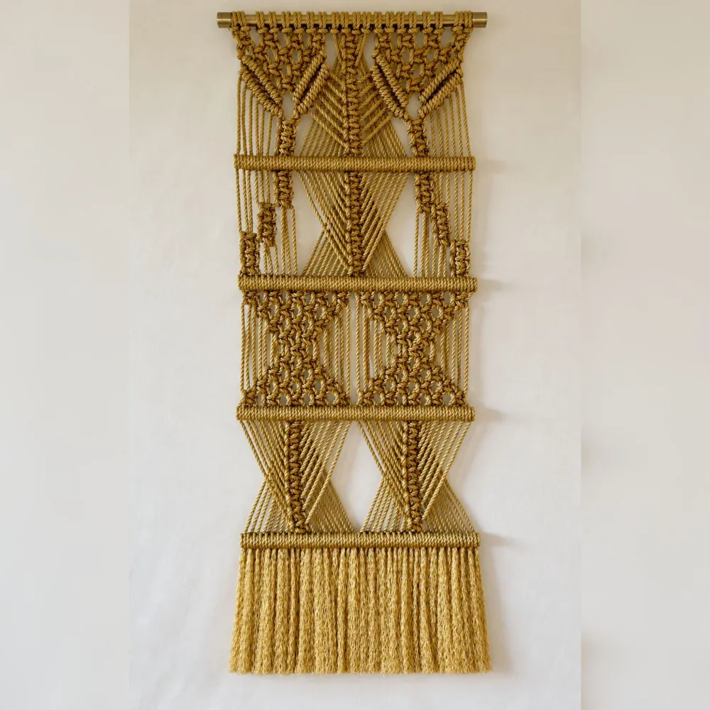 Tapestries - Macrame Wall Hanging Fondation Golden - NŒULUXE