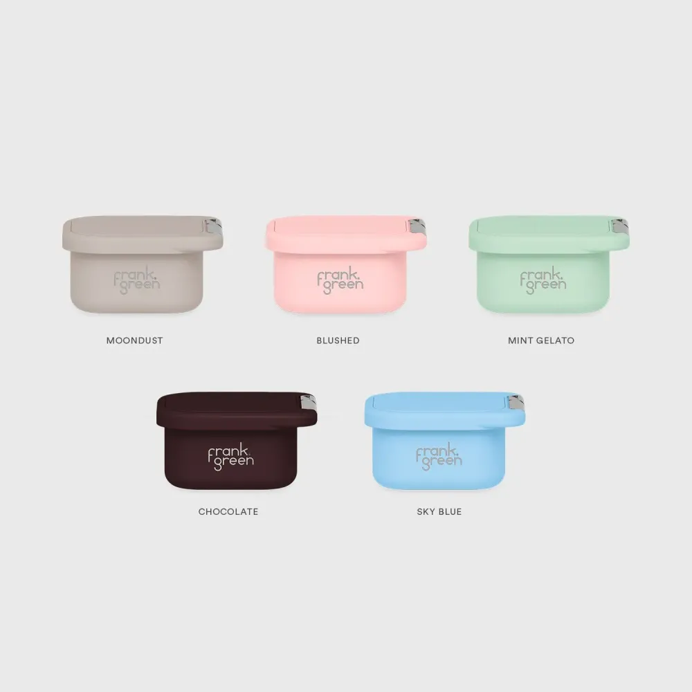 Bowls - Snack Container with Silicone Lid - FRANK GREEN LIMITED