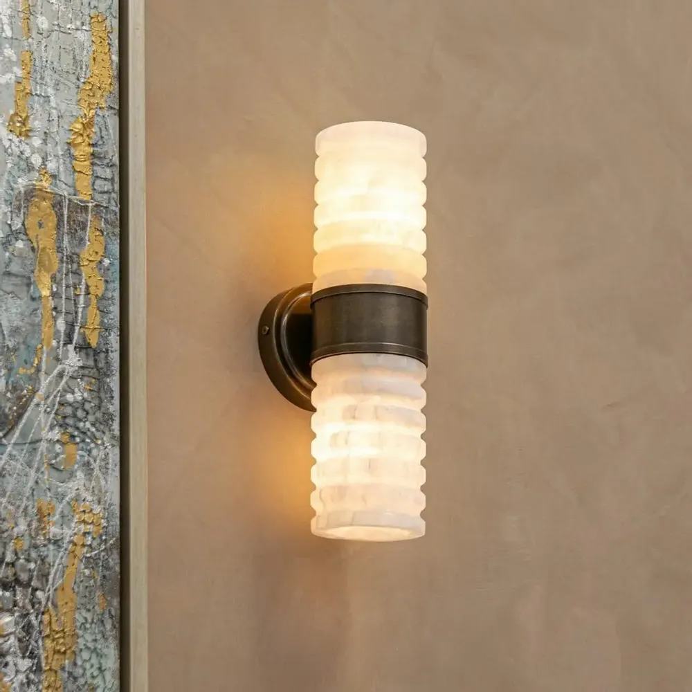 Appliques - Havek Lumière murale en albâtre - RV  ASTLEY LTD