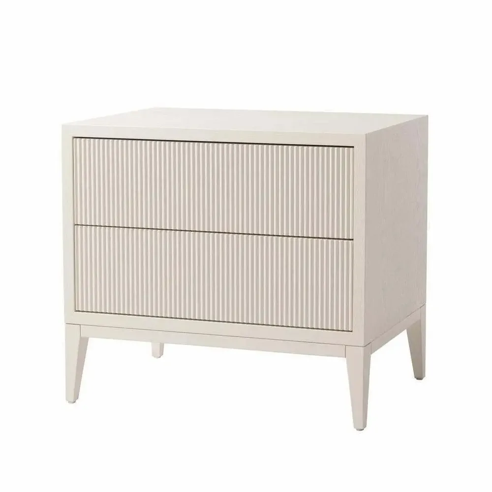 Tables de nuit - Amur Large Chevet Blanc - RV  ASTLEY LTD