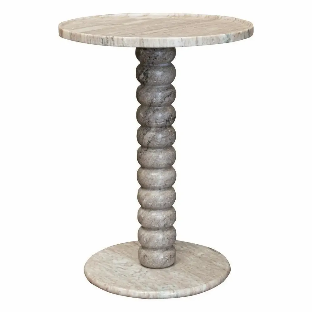 Other tables - Hager Beige Side Table - RV  ASTLEY LTD