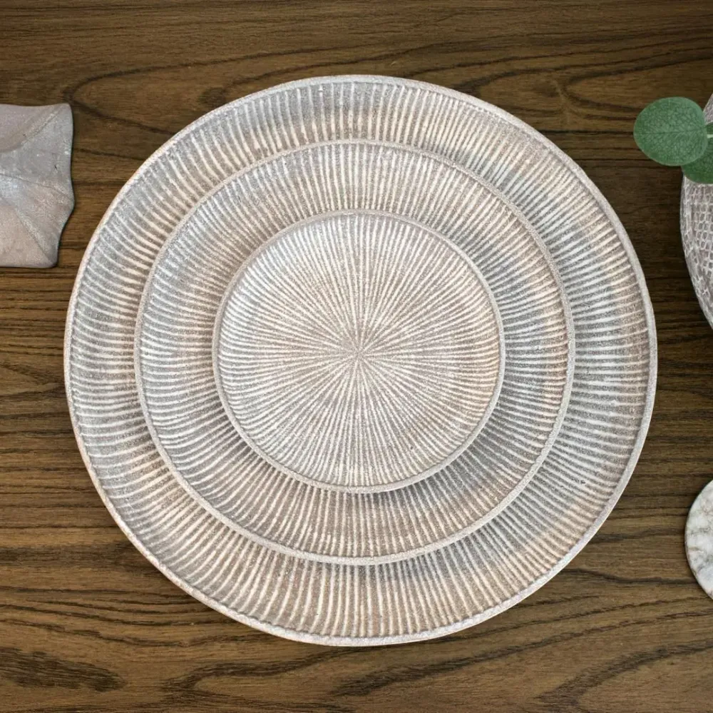 Decorative objects - Wurci Set Of Three Plates - RV  ASTLEY LTD