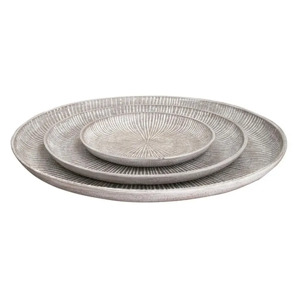 Decorative objects - Wurci Set Of Three Plates - RV  ASTLEY LTD